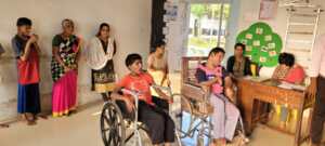 Participants take part in Uplifts Health Camps across the Mumbai Metropolitan Area to address the health needs of people living with disabilities.